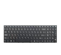 fqparts Replacement Clavier d'ordinateur Portable pour for Hasee for Super God of War for Z7 Z7M États-Unis Version Couleur Noir avec rétroéclairage