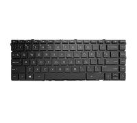 fqparts Replacement Clavier d'ordinateur Portable pour for HP Envy x360 13-bd0000 Noir Noir Disposition en Anglais américain