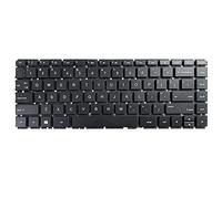 fqparts Replacement Clavier d'ordinateur Portable pour for HP Pavilion x360 13-a000 x360 13-a100 x360 13-a200 x360 13-a300 Noir Noir Disposition en Anglais américain