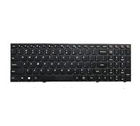 fqparts Replacement Clavier d'ordinateur Portable pour for Lenovo B70-80 B71-80 Noir avec Cadre Noir sans rétroéclairage États-Unis Version