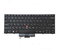 fqparts Replacement Clavier d'ordinateur Portable pour for Lenovo pour Thinkpad Twist S230u Noir États-Unis Version