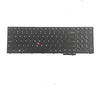 fqparts Replacement Clavier d'ordinateur Portable pour for Lenovo pour Thinkpad W540 Noir États-Unis Version