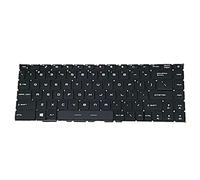 fqparts Replacement Clavier d'ordinateur Portable pour for MSI for Summit E13 Flip Noir États-Unis Version