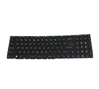 fqparts Replacement Clavier d'ordinateur Portable pour for MSI for WE76 Noir États-Unis Version