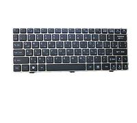 fqparts Replacement Clavier d'ordinateur Portable pour for MSI U90 U100 U100X U101 U115 U120 U123 U130 U135 U135DX U160 U160DX U165 U180 Doré Version Arabe Deuxième Style