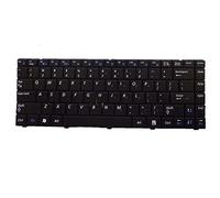 fqparts Replacement Clavier d'ordinateur Portable pour for Samsung NP-P430 P430C P430I P430E Noir États-Unis Version