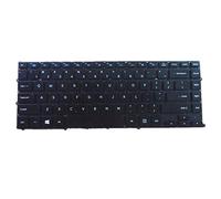 fqparts Replacement Clavier d'ordinateur Portable pour for Samsung NP940Z5L NP940Z5J NP930Z5L Noir États-Unis Version