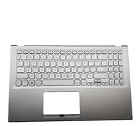 fqparts Replacement La Coque Coquille Autour du Clavier C Coquille & Clavier pour for ASUS for VivoBook 15 R564DA R564FA Argent États-Unis Version