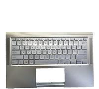 fqparts Replacement La Coque Coquille Autour du Clavier C Coquille & Clavier pour for ASUS for ZenBook 14 UM431DA Argent États-Unis Version