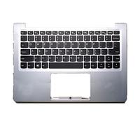 fqparts Replacement La Coque Coquille Autour du Clavier C Coquille & Clavier pour for Lenovo ideapad 710S Plus-13IKB 710S Plus-13ISK Color Argent Disposition en Anglais américain