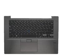 fqparts Replacement La Coque Coquille Autour du Clavier C Coquille & Pavé Tactile & Clavier pour for ASUS for Pro Essential PU403UA PU403UF Gris États-Unis Version