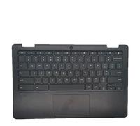 fqparts Replacement La Coque Coquille Autour du Clavier C Coquille & Pavé Tactile & Clavier pour for ASUS for Chromebook Flip C213NA Noir États-Unis Version