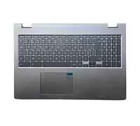 fqparts Replacement La Coque Coquille Autour du Clavier C Coquille & Pavé Tactile & Clavier pour for Lenovo Chromebook C340-15 Color Noir French Layout