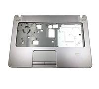 fqparts Replacement La Coque Coquille Autour du Clavier C Coquille & Pavé Tactile pour for HP ProBook 450 G0 Argent