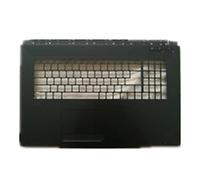 fqparts Replacement La Coque Coquille Autour du Clavier C Coquille & Pavé Tactile pour for MSI for WT60 2OK 2OJ (MS-16F4) Noir