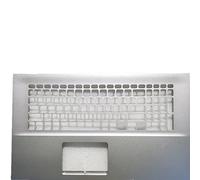 fqparts Replacement La Coque Coquille Autour du Clavier C Coquille pour for ASUS for VivoBook 17 M712DA Argent Petite Touche Entrée