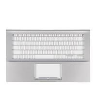 fqparts Replacement La Coque Coquille Autour du Clavier C Coquille pour for ASUS for VivoBook S200E Argent Petite Touche Entrée