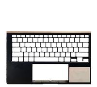 fqparts Replacement La Coque Coquille Autour du Clavier C Coquille pour for ASUS for ZenBook 14 UX433FA UX433FAC UX433FLC UX433FN Noir Petite Touche Entrée