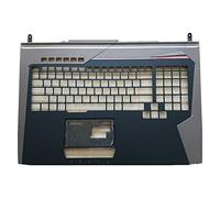 fqparts Replacement La Coque Coquille Autour du Clavier C Coquille pour for ASUS G800 G800V G800VI Noir Petite Touche Entrée