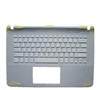 fqparts Replacement La Coque Coquille Autour du Clavier C Coquille pour for Sony SVF14A SVF14A14CXS SVF14A15CXB SVF14A15CXP SVF14A15CXS SVF14A16CLB SVF14A16CXB SVF14A16CXP SVF14A16CXS Blanc