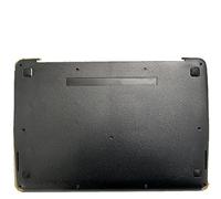 fqparts Replacement La Coque d'ordinateur Portable D Convient à pour for ASUS BU401 BU401LA BU401LG Noir