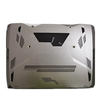 fqparts Replacement La Coque d'ordinateur Portable D Convient à pour for ASUS for ROG Huracan G21CN Argent