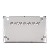 fqparts Replacement La Coque d'ordinateur Portable D Convient à pour for ASUS for VivoBook S200E Argent