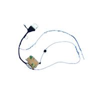 fqparts Replacement Ordinateur Portable Câble d'écran Câble d'alimentation LED pour for Acer for TravelMate 6495 6495G 6495T 6495TG Noir
