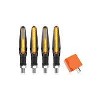 FQQKMA lignotants Clignotant LED Universel Pour Motos, Feu