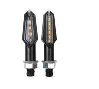 FQQKMA lignotants Clignotant universel 9LED pour moto, 2