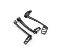 FQQKMA Pédale levier vitesse Kit de bras frein, leviers changement vitesse, repose-pieds pour Touring pour Road King pour pour Electra Street Glide FLHX FLTR Tri 2014-plus tard