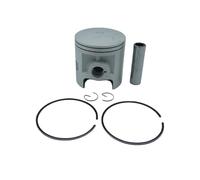 FQQKMA Segments Piston Kit De Piston Moto Pour DT175 YT175 175CC, Alésage 66mm, Broches 16mm, Ensemble Complet Avec Anneaux