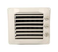 FQRDKT Grille de Ventilation, Diffuseur de Climatisation Réglable et Installable pour écoles, Usines, Fermes