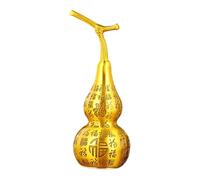 FQRDKT Statue Décorative Multifonctionnelle En Forme de Citrouille, Inspirée Du Feng Shui Chinois, Idéale pour Une étagère de Chambre, Une Bibliothèque Ou To, Hauteur 10cm