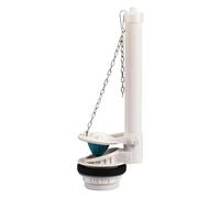 FQRDKT Valve de Chasse D'eau de Rechange avec Chaînette, Accessoires Blancs Haute Performance et économiques, Style A