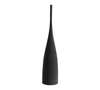 FQRDKT Vase Décoratif, Petit Vase en Céramique à Motif de Branche de Fleurs, Idéal pour La Décoration de Table et D'intérieur, Noir B