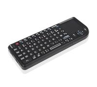 FQzsbWbbt Clavier sans Fil 2.4G RF, pavé Tactile rétroéclairé, Anglais, USB, Rechargeable, Air Mouse, Compatible avec Tablette PC(7 Backlight Russian)