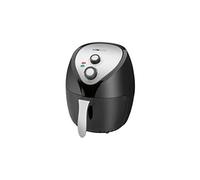 Clatronic FR 3699 H Unique 3,6 L Autonome 1400 W Friteuse d’air chaud Noir, Argent
