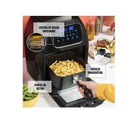 FR-6964 Four à air chaud protection contre la surchauffe, fonction minuteur, avec écran 10 l