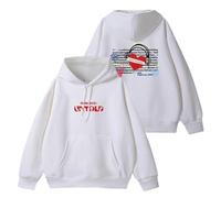FR Album RomanceUntold Sweat à capuche K-pop Support Merch Sweat-shirt for les fans(White,L)