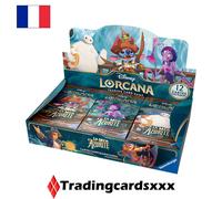 Ravensburger – Boîte de 24 boosters (Display) – Disney Lorcana TCG – La Mer Azurite