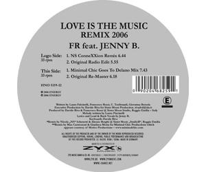 Fr Feat. Jenny B. Love Is the Music - Remix 2006 (Vinyl)
