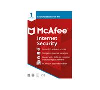 [:fr]McAfee Internet Security, Antivirus et sécurité Internet, 1 appareils[:en]McAfee Internet Security, Antivirus and Internet Security, 1 device[:de]McAfee Internet-Sicherheit, Antivirus und Interne