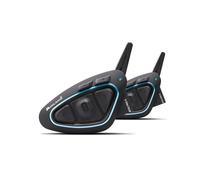 Midland C1414.03 interphone pour moto 1600 m Noir, Bleu