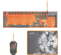 Fr-tec Dragon Ball Super Pack Gaming-tastatur Und Maus Orange Orange One Size