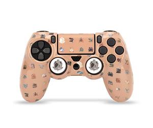FR-TEC Monster Hunter Coque + Grips pour Manette Icons pour Playstation 4