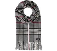 FRAAS Cashmink® Scarf with FRAAS Plaid Grey