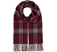 FRAAS Cashmink® Scarf with FRAAS Plaid Wine [144528] - écharpe echarpe