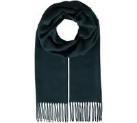 FRAAS Écharpe vert pour homme - Cashmink® Scarf with Fringes Dark Olive 101132