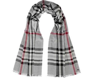 FRAAS Echarpe 60 x 200 cm - Made in Germany - Etole festive - En pur polyacrylique - Echarpe XXL à carreaux pour femmes